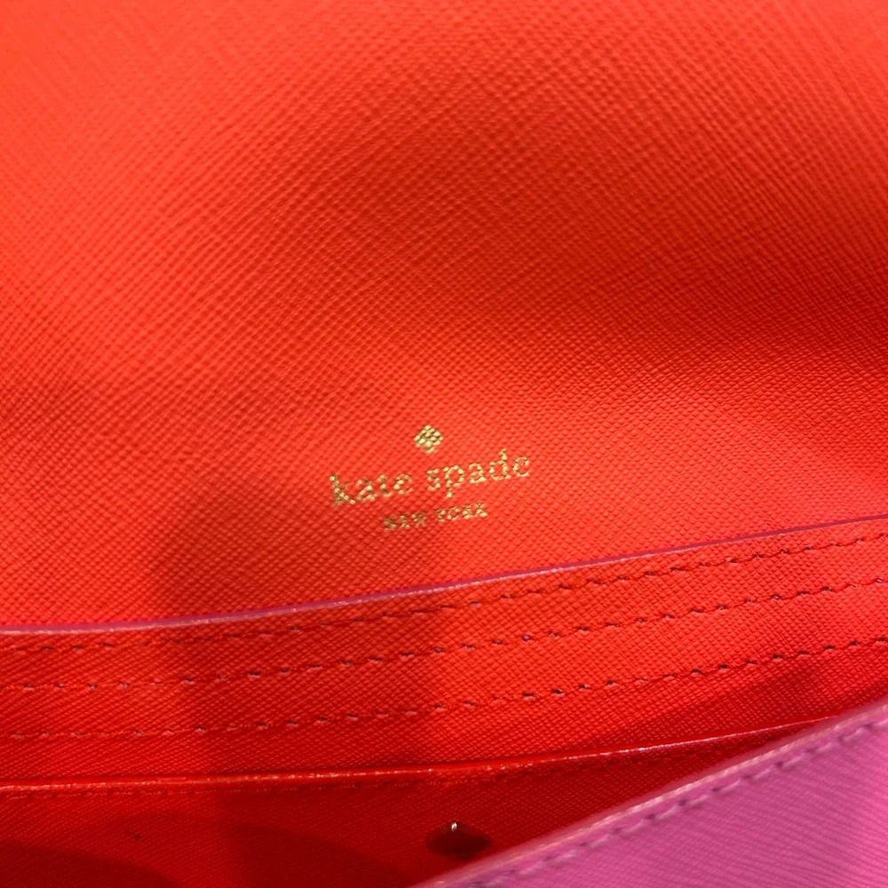 Kate Spade Pink Scallop Edge Crossbody - Picture 6 of 7